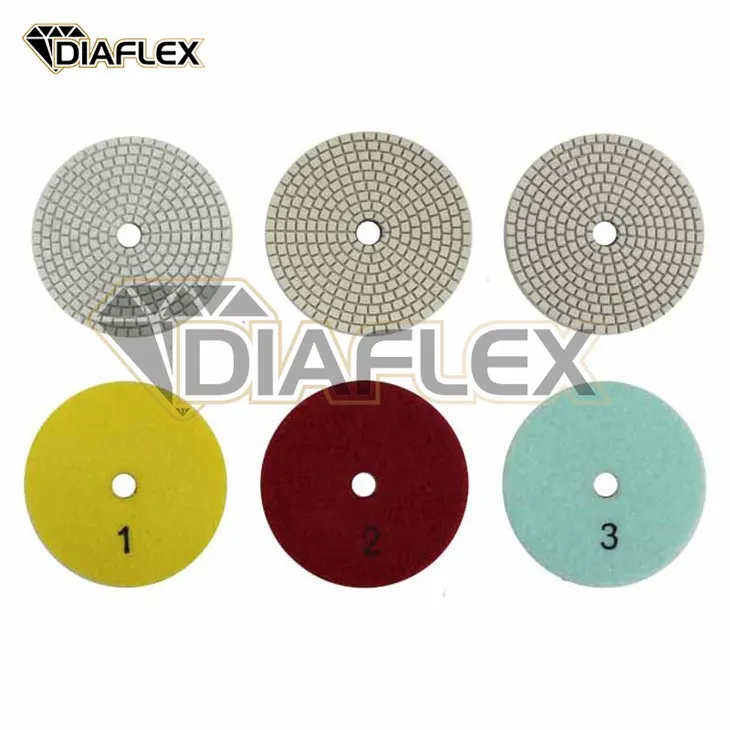 7 Steps Dry&Wet Square Pattern Pads